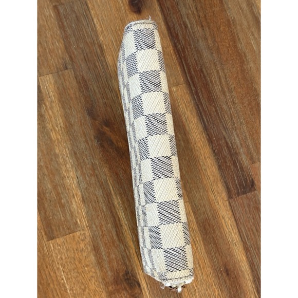 LOUIS VUITTON Damier Azur Zippy Wallet Long Wallet LV Auth VERY PRE-LOVED READ - Picture 12 of 16